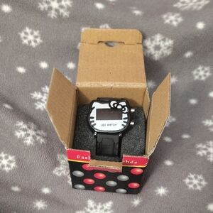 Hello Kitty Black LED Smartwatch